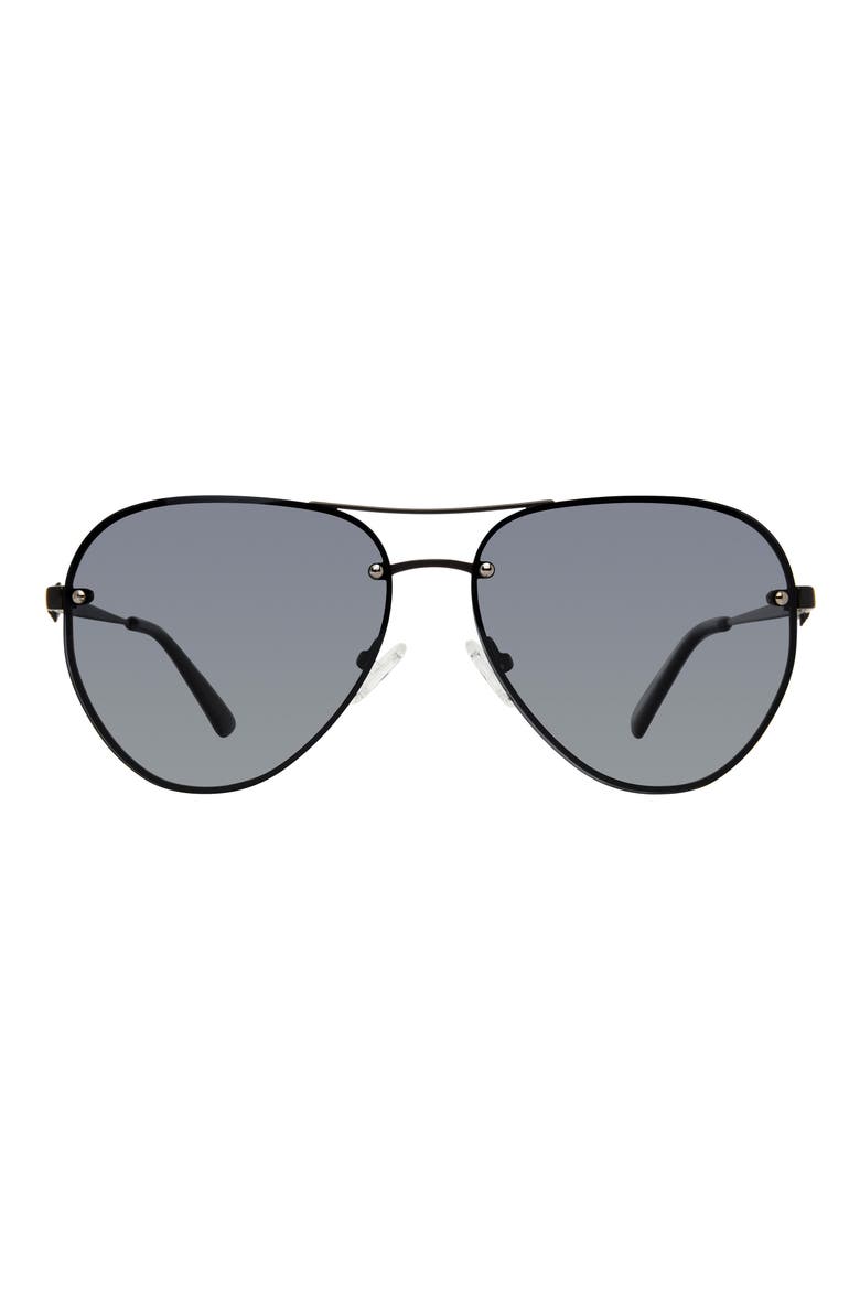 Shoreditch 60mm Rimless Aviator Sunglasses video