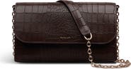 Radley The Rathbone - Faux Croc Micro Flapover Crossbody Bag
