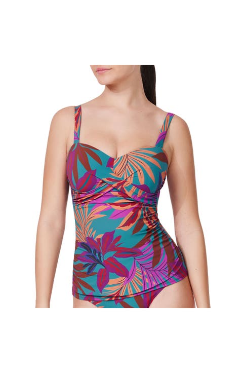 Plantopia D-Cup Tankini Top