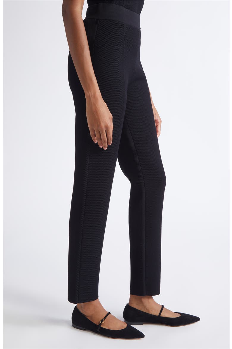 Venezia Knit Pants, Alternate, color, BLACK