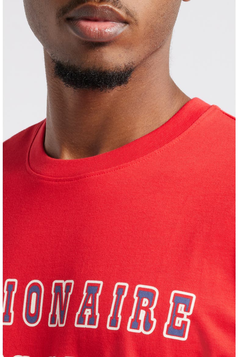 Ranch Logo Cotton Graphic T-Shirt, Alternate, color, RACING RED