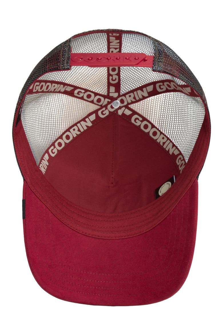 Stallion in the Element Patch Trucker Hat, Alternate, color, CRUSH