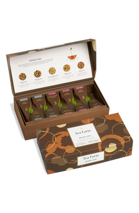 Spiced Chai Petite Presentation Box Tea Set