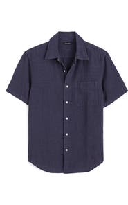Madewell Short Sleeve Linen Shirt