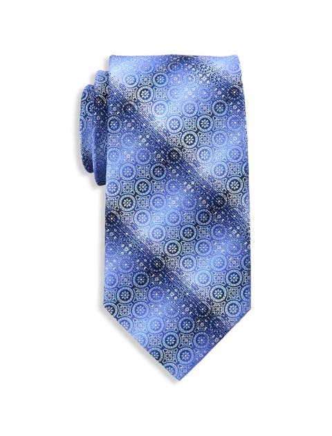 Big & Tall Ombré Medallion Tie