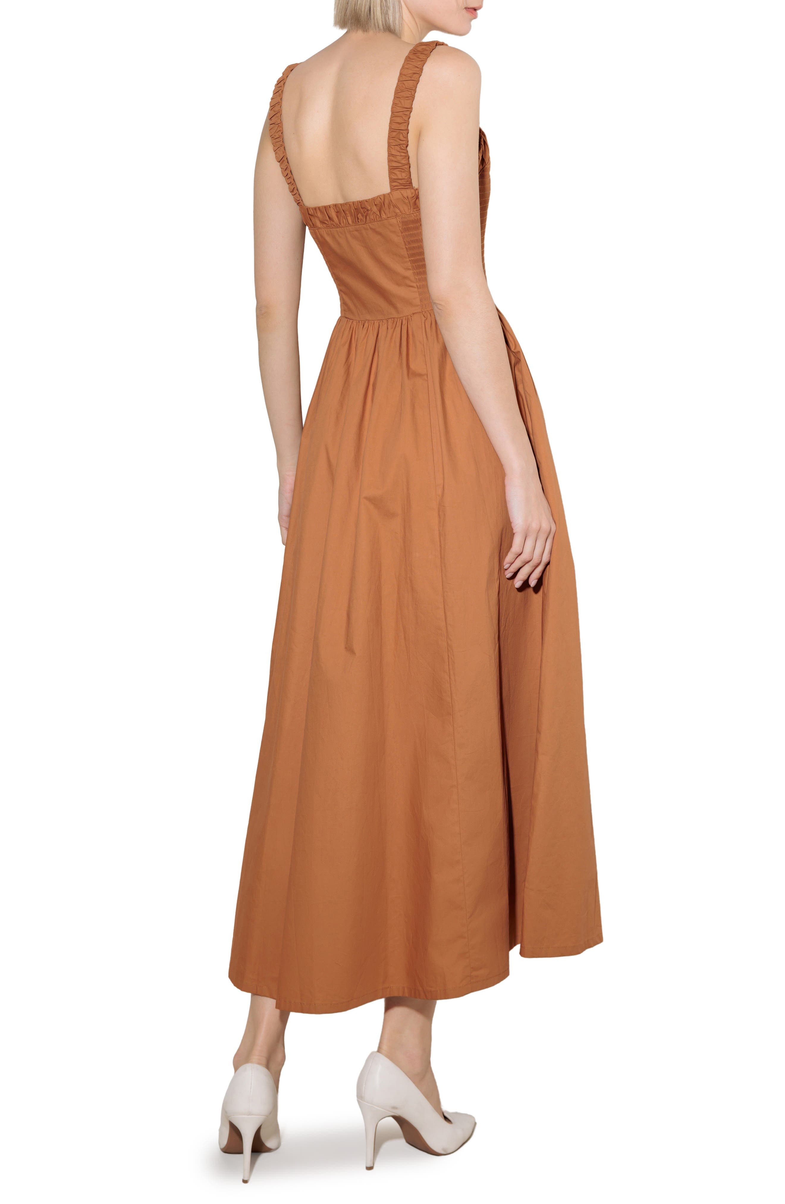 Tie Waist Sleeveless Maxi Dress - image 2