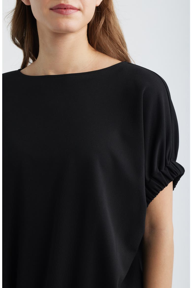 Boat Neck Dolman Sleeve Top, Alternate, color, ANNE BLACK