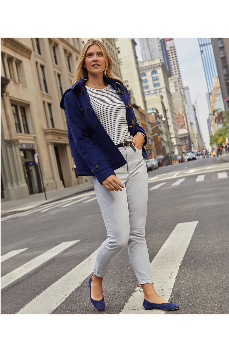 Lands' End Slender High Rise Corduroy Skinny Pants, Alternate, color, Light Mist