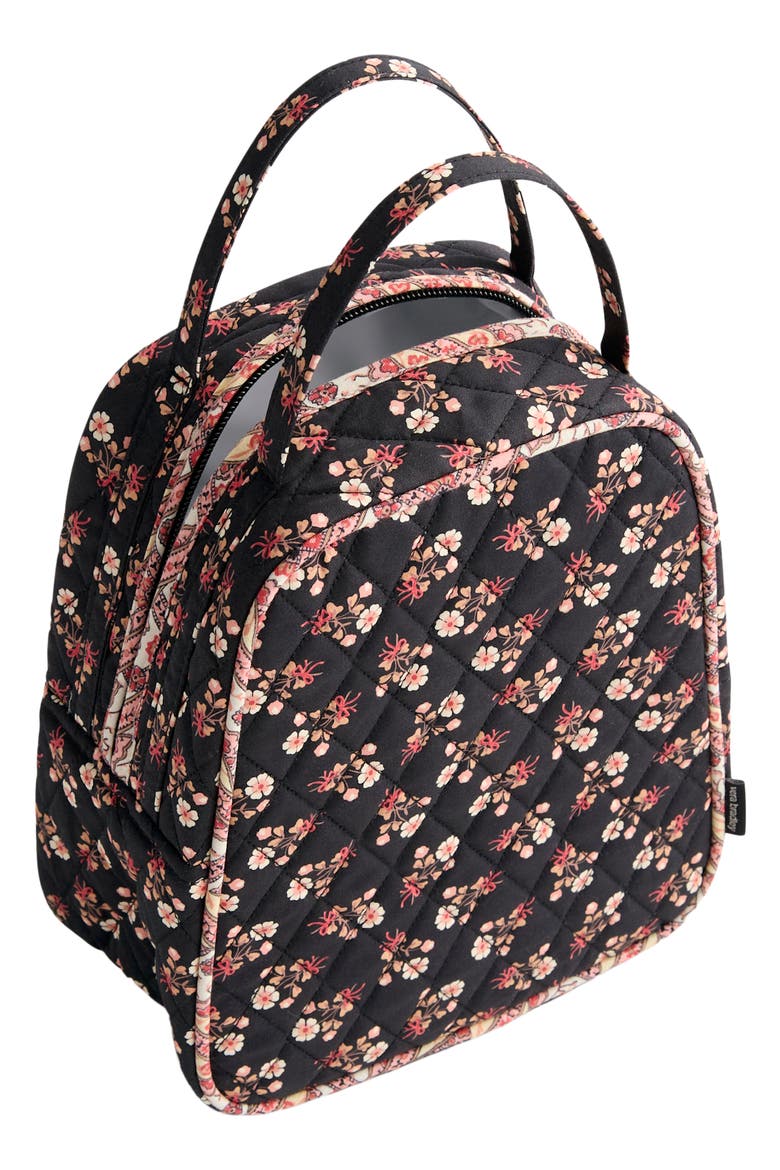 Quilted Lunch Bag, Alternate, color, MELISSA DITSY