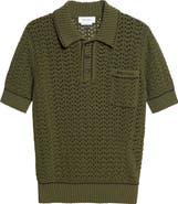 McQueen Open Stitch Polo