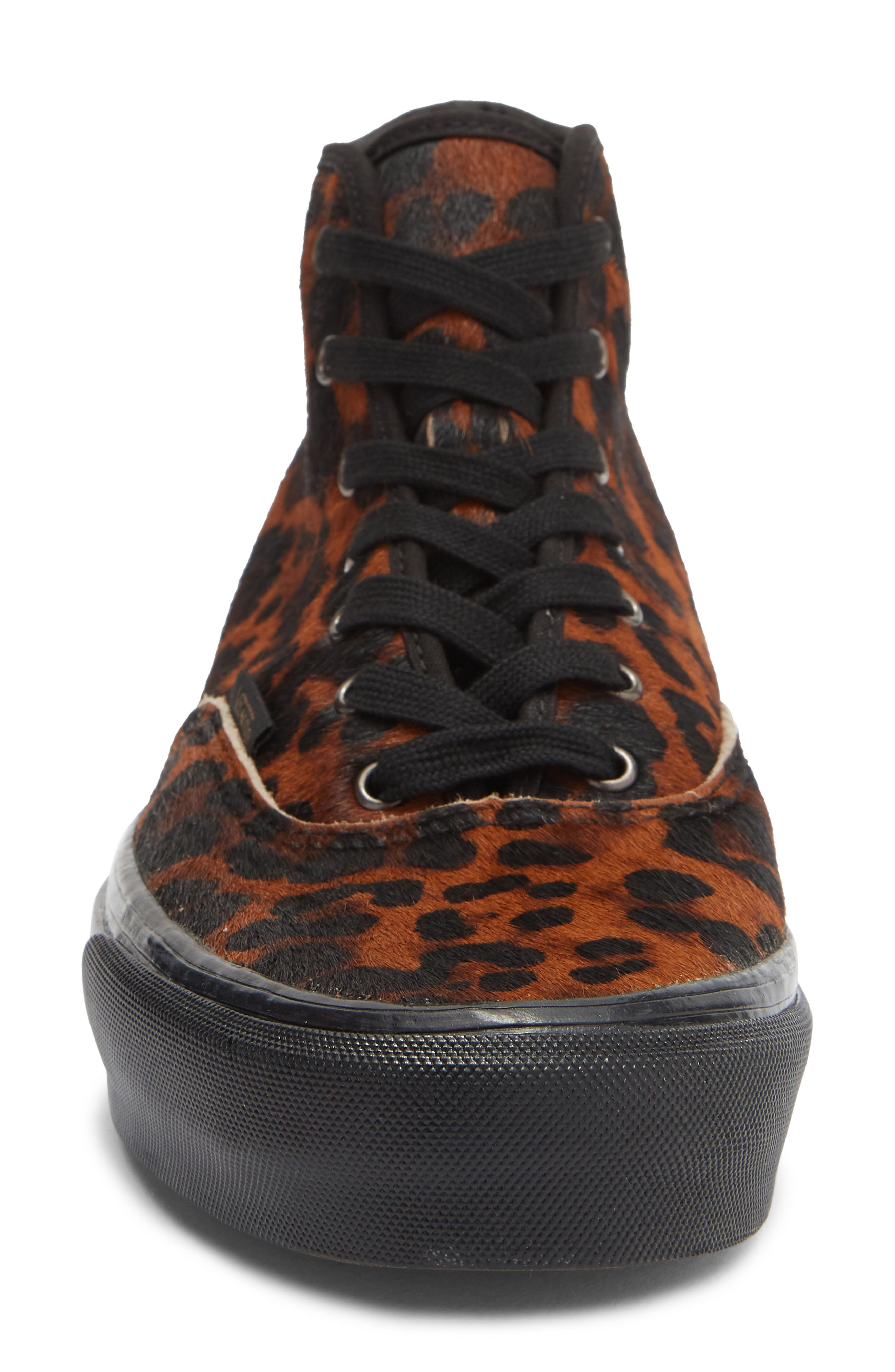 Authentic Hi 2.0 Sneaker, Alternate, color, ANIMALIER LEOPARD CALF HAIR