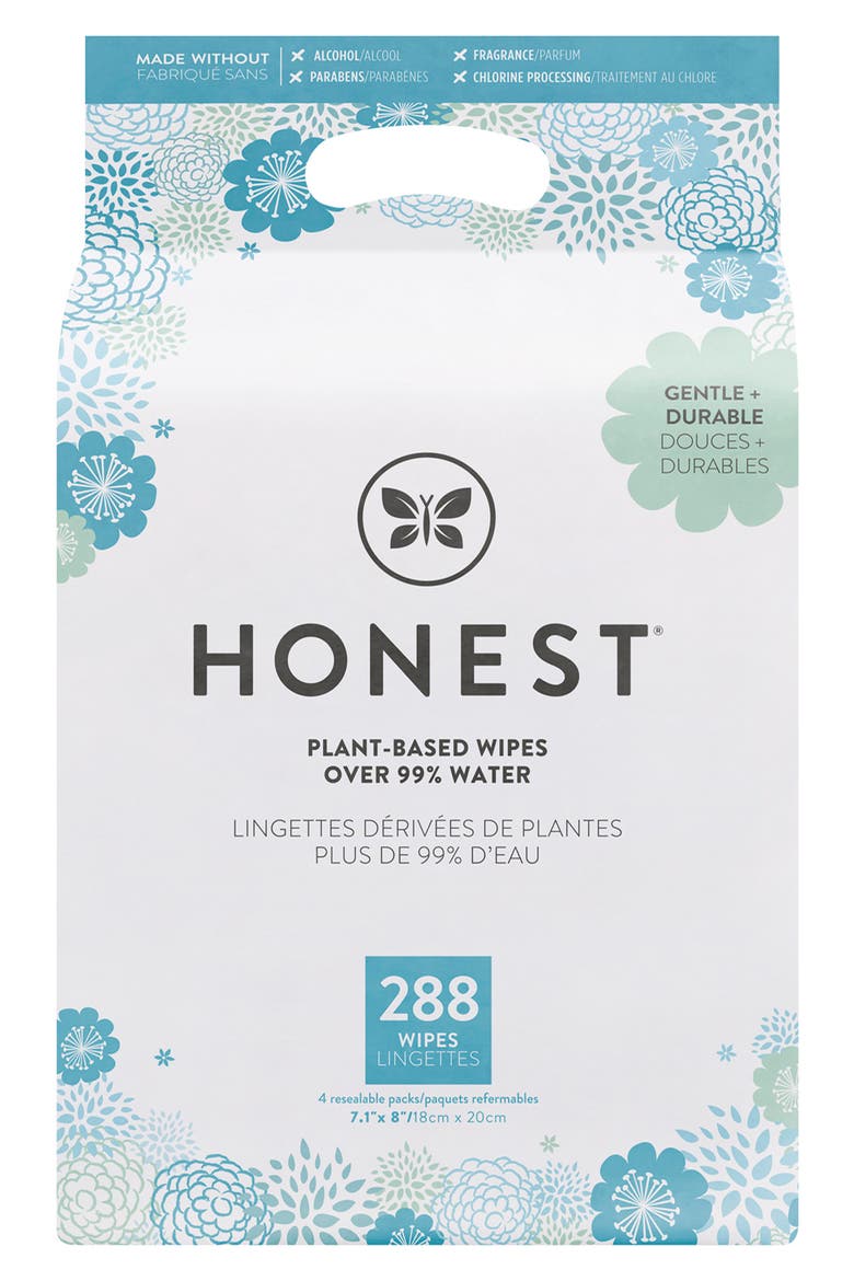 Cloth 4-Pack Baby Wipes, Main, color, NO COLOR