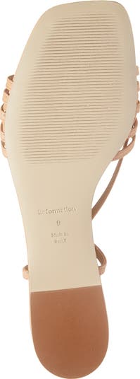 Millie Lattice Flat Sandal