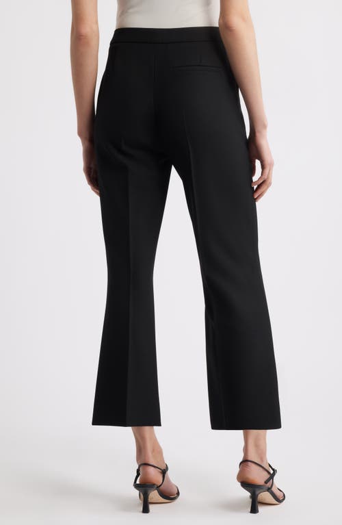 Hugo Boss Boss Timasa Ankle Flare Pants In Black