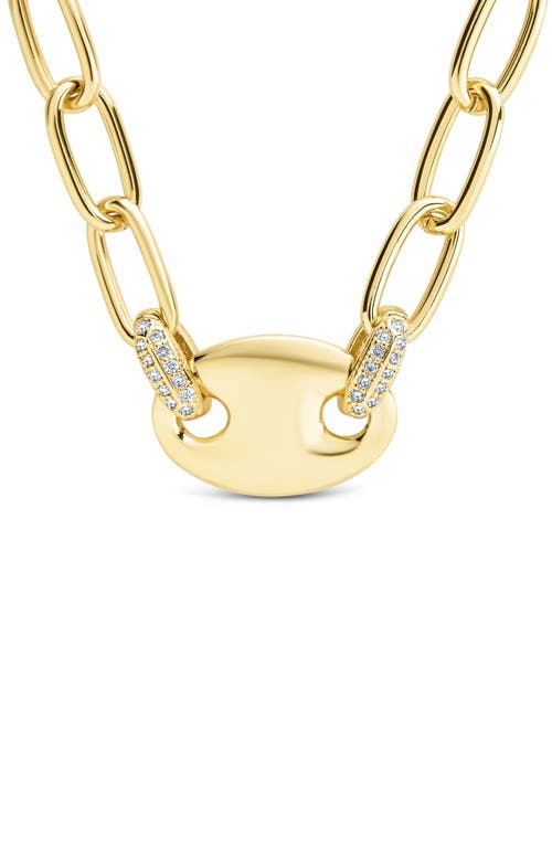Sterling Forever Bliss Anchor Chain Necklace