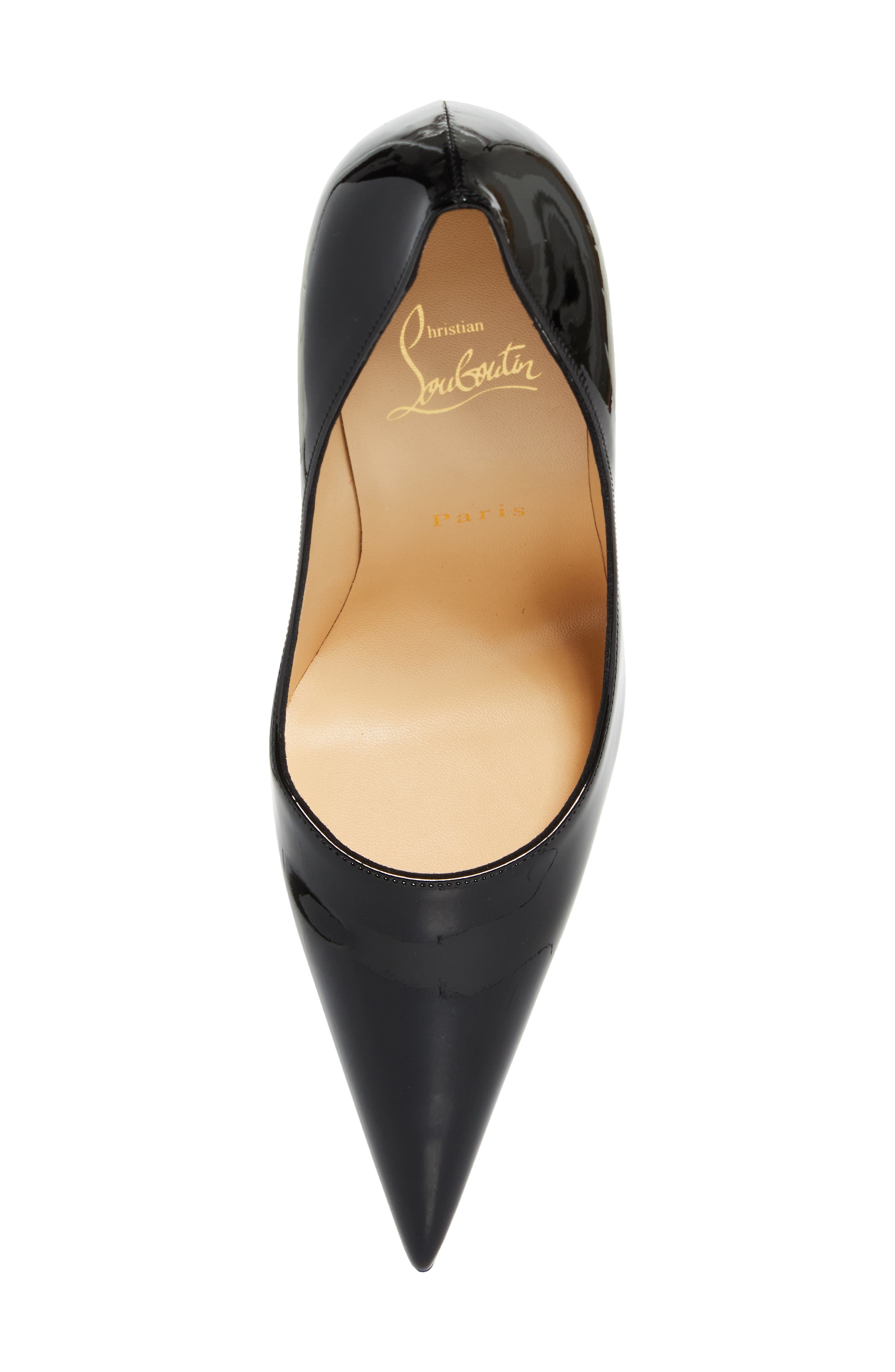 Christian Louboutin Kate Max Patent Pump, Alternate, color, Black