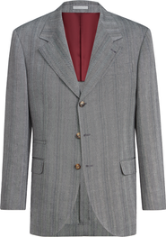 Brunello Cucinelli Chevron blazer
