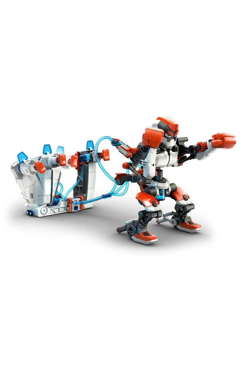 Hydraulic Boxing Robots Playset, Alternate, color, ORANGE MULTI