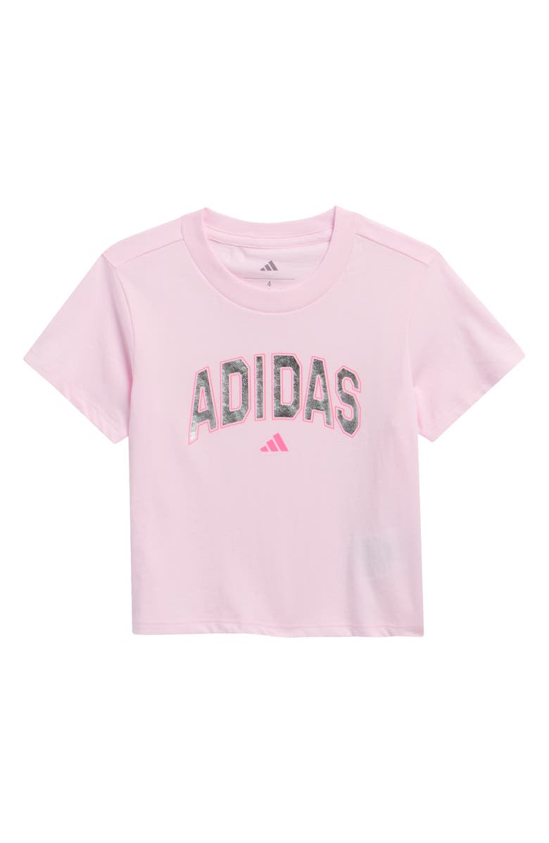 adidas Outline T-Shirt, Main, color, Clear Pink
