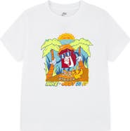 Nike Kids' Boxy Palm Tree Graphic T-Shirt