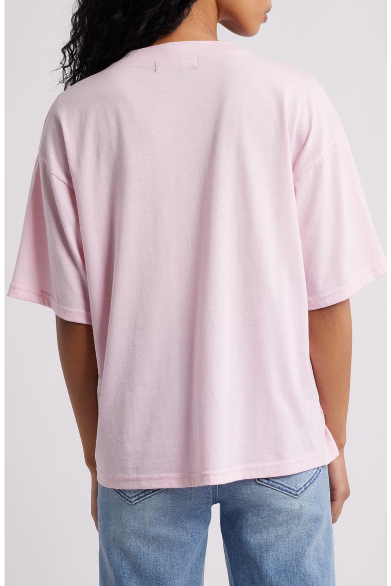 05 V-Neck Graphic T-Shirt, Alternate, color, PINK