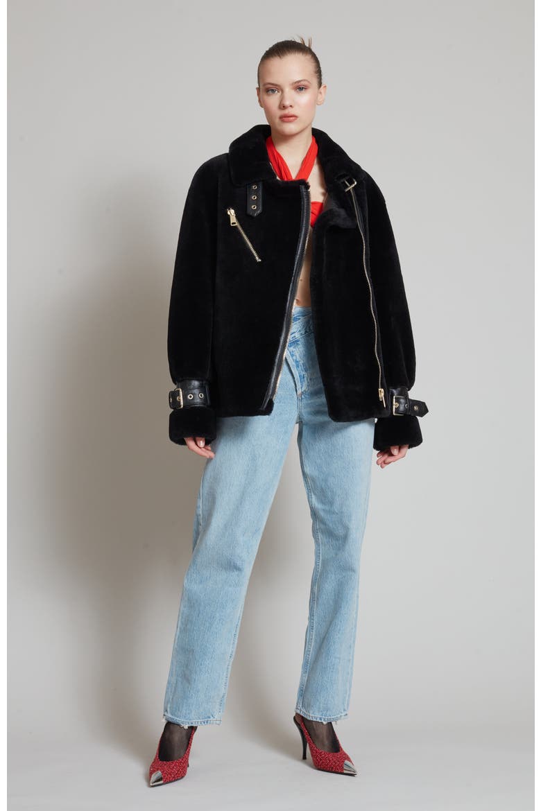 Nicole Benisti Grand Shearling Coat (Women) | Nordstrom