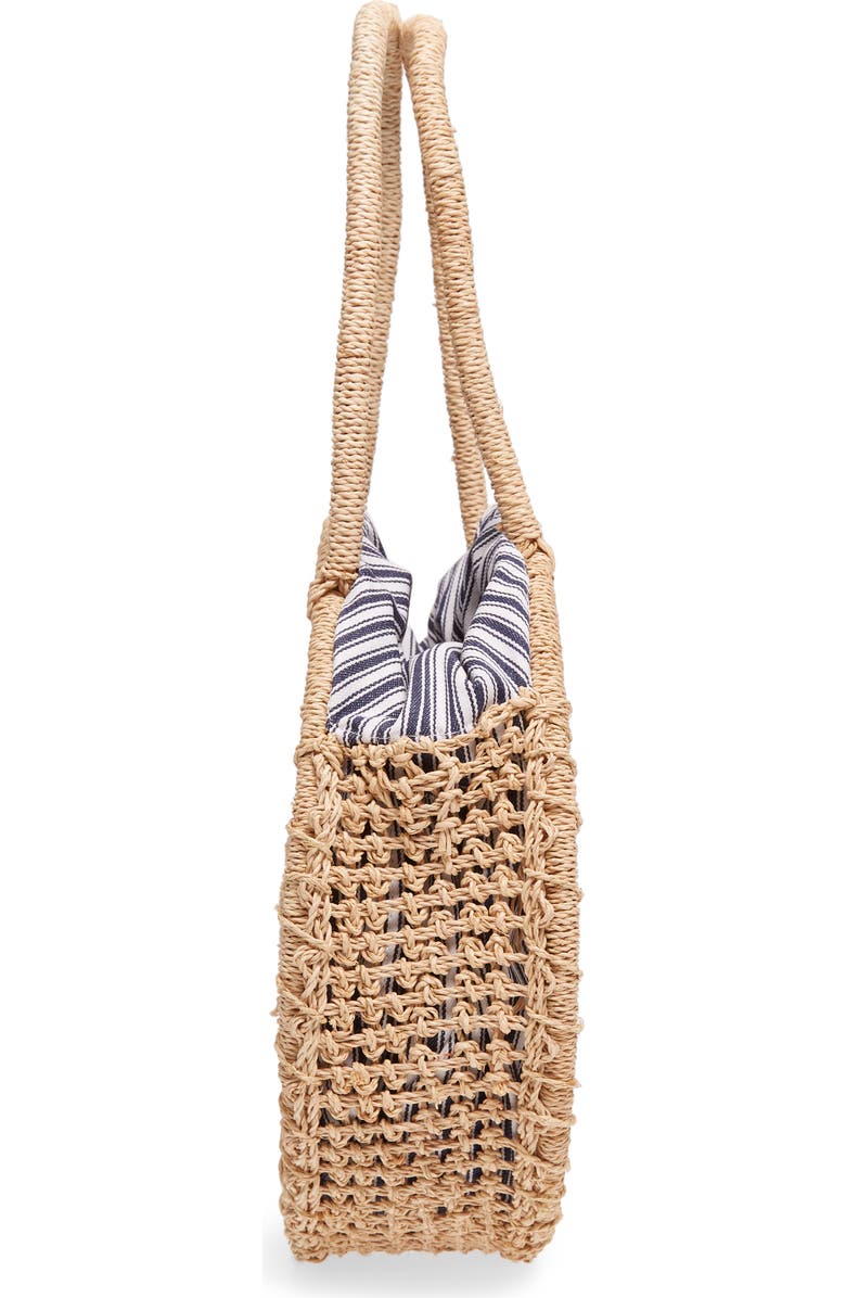 Nordstrom Woven Raffia Circle Bag, Alternate, color,
