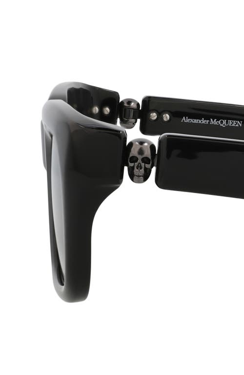 Alexander Mcqueen Mcqueen 54mm Rectangular Sunglasses In Multi