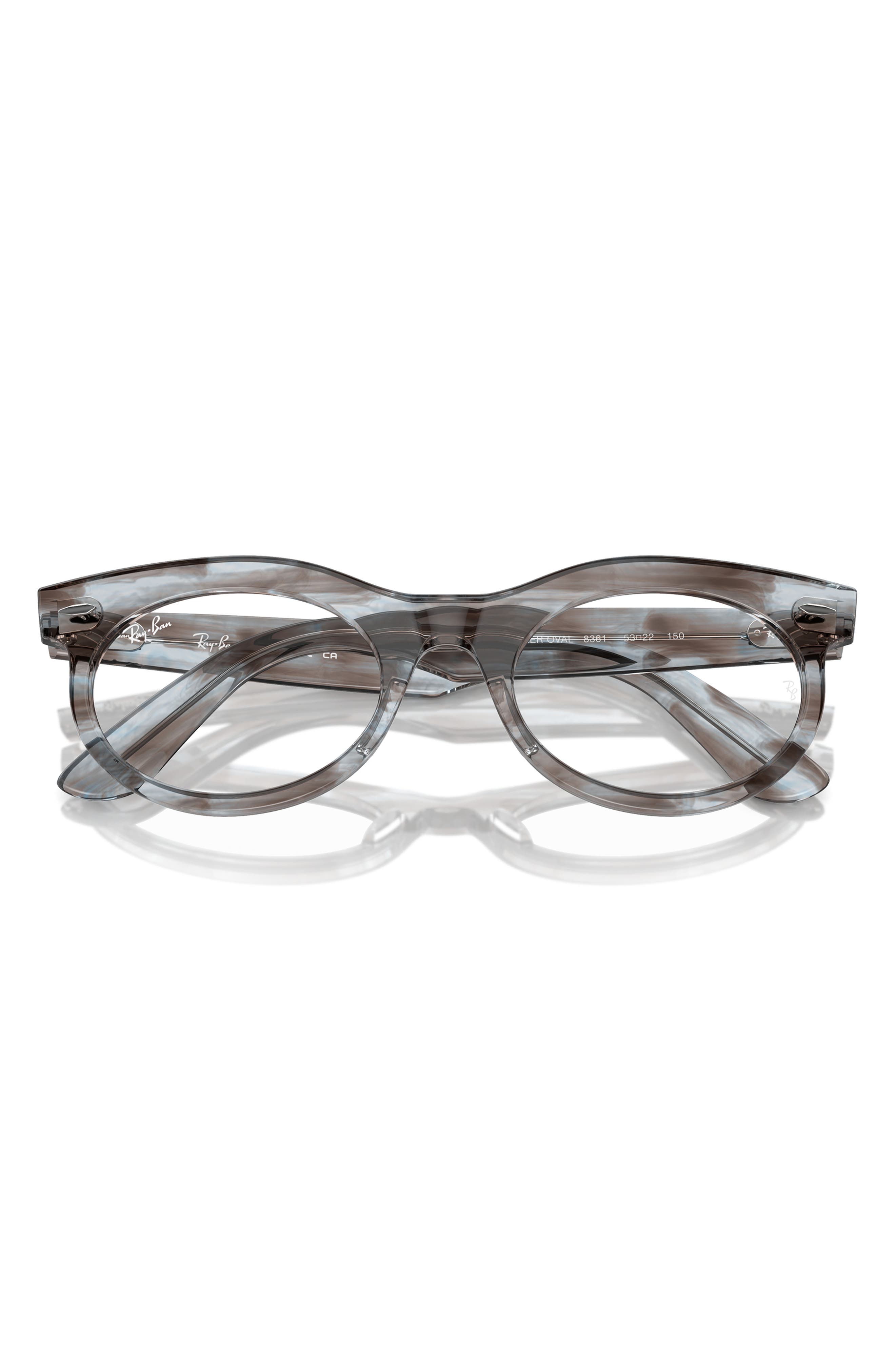 Ray-Ban RX2242V 53mm Oval Optical Glasses (Men) | Nordstromrack