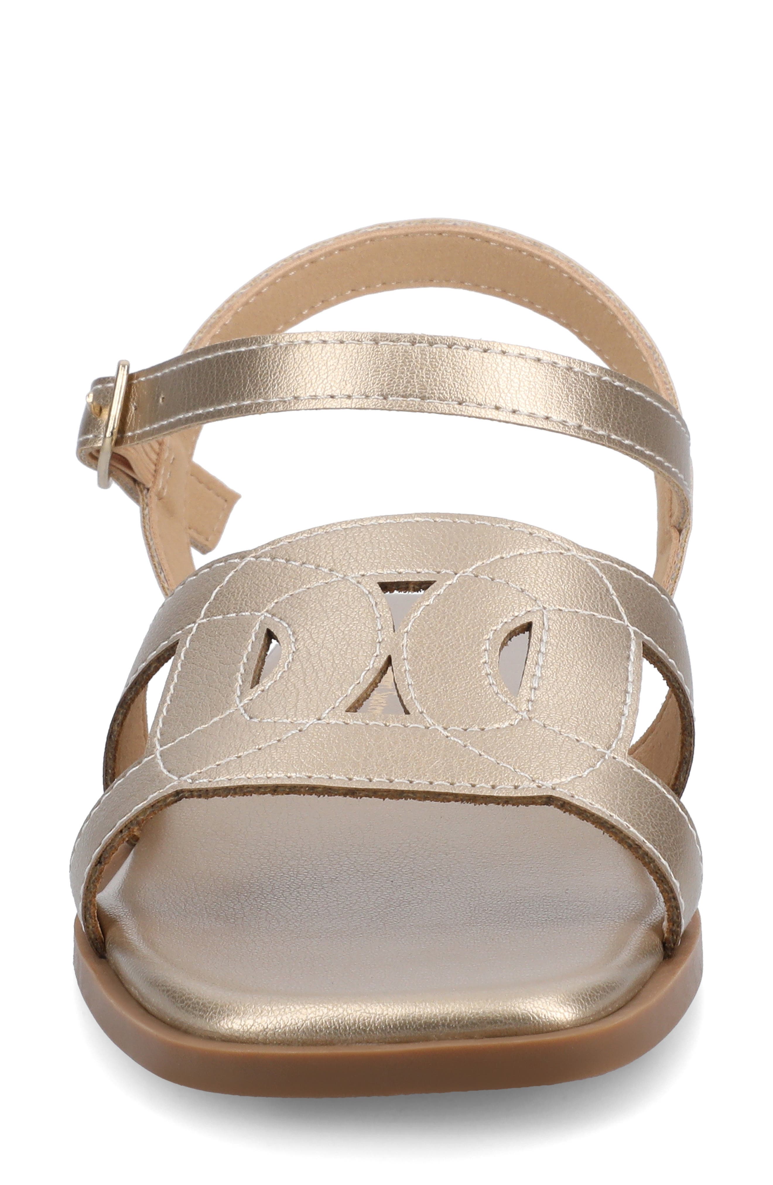 Bridey Sandal, Alternate, color, GOLD