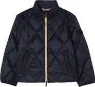Burberry Checker-tape Quilted Nylon Jacket