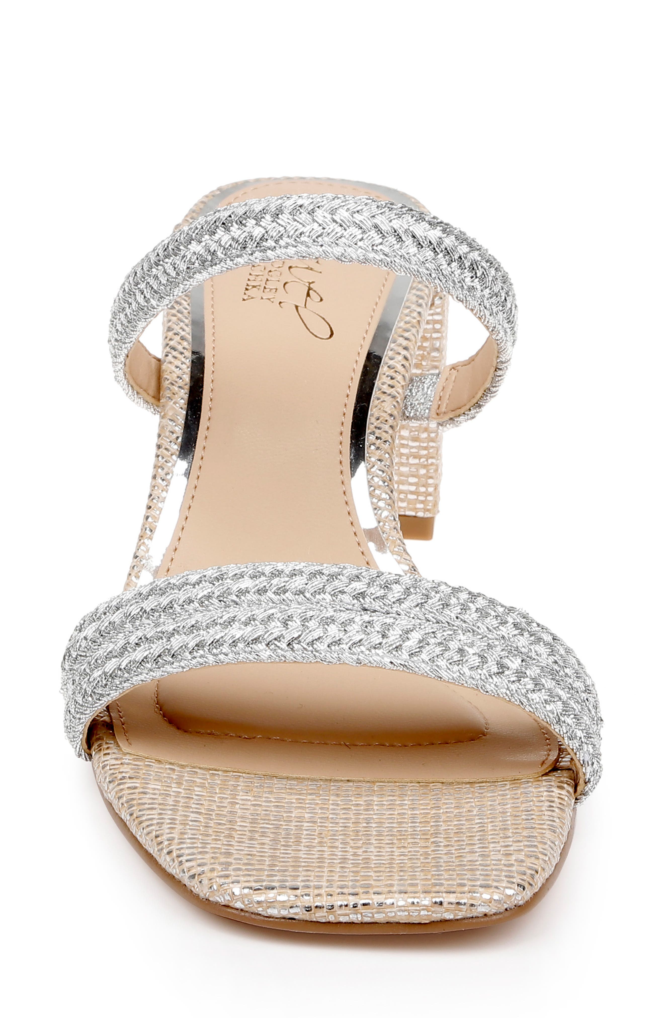 Jewel Badgley Mischka Heat Slide Sandal, Alternate, color, 