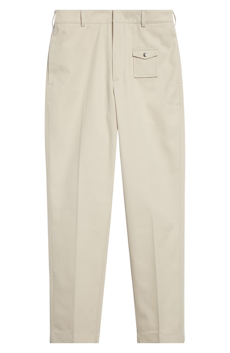 Moncler Tailored Gabardine Pants, Alternate, color, Intense Beige