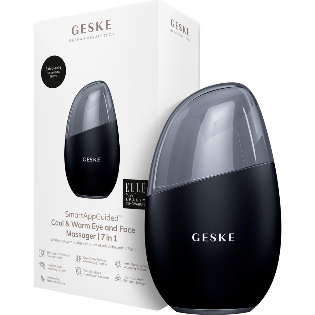 Geske Smartappguided Cool & Warm Eye & Face Massager | 7 In Black