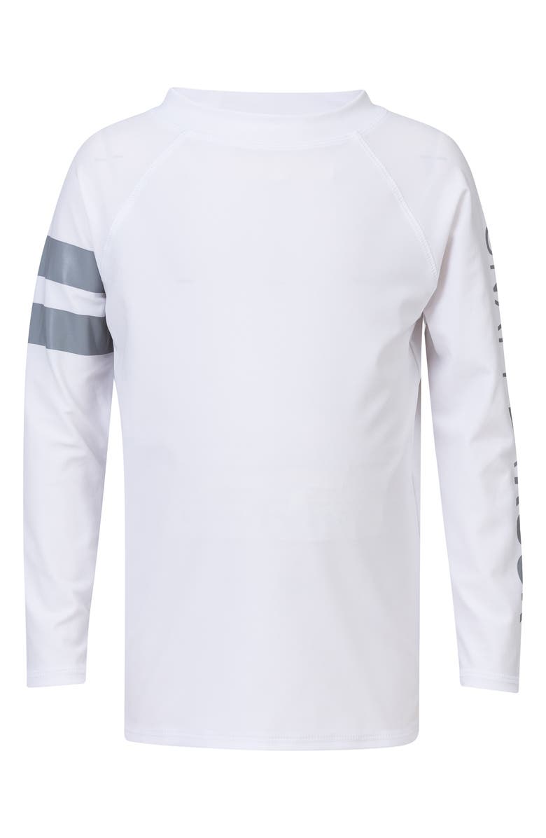 Snapper Rock Kids' Raglan Long Sleeve Rashguard, Main, color, 
