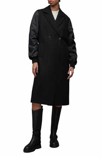 Paulah Wool Blend Longline Coat