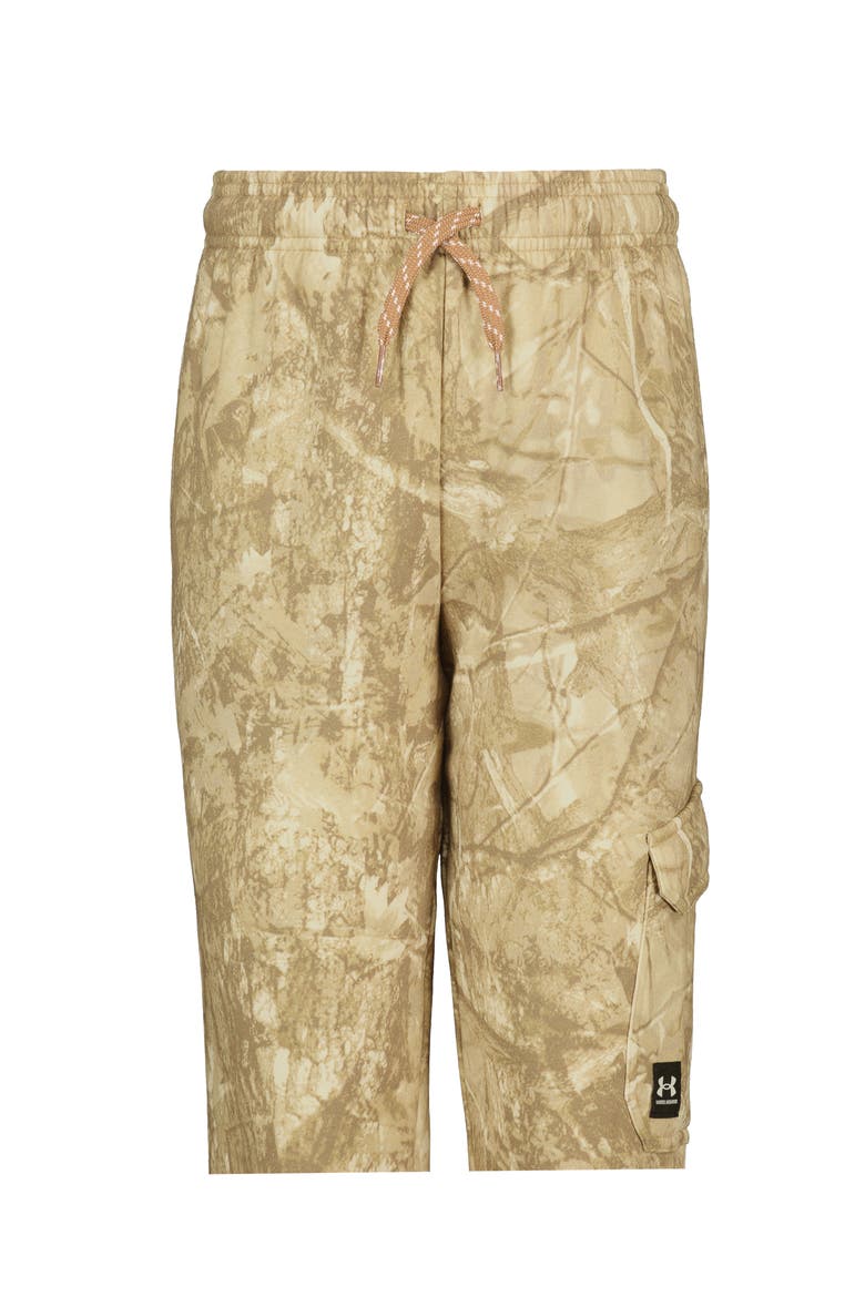 Kids' AOP Cargo Joggers, Alternate, color, FIELD KHAKI