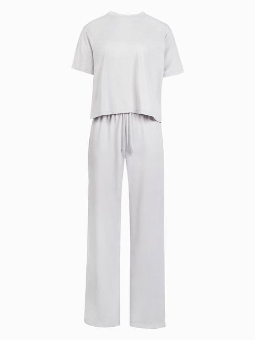 LOVALL LOVALL SOFT TOUCH WIDE LEG REGULAR LOUNGE SET