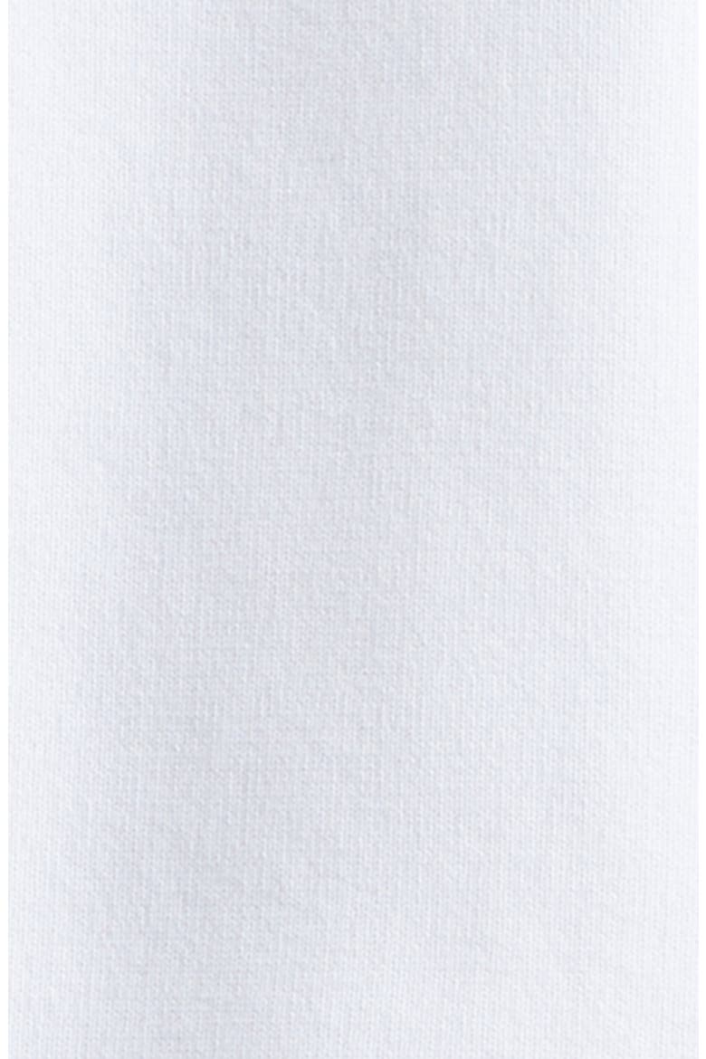 Short Sleeve Cotton Blend Logo Sweater, Alternate, color, WHITE