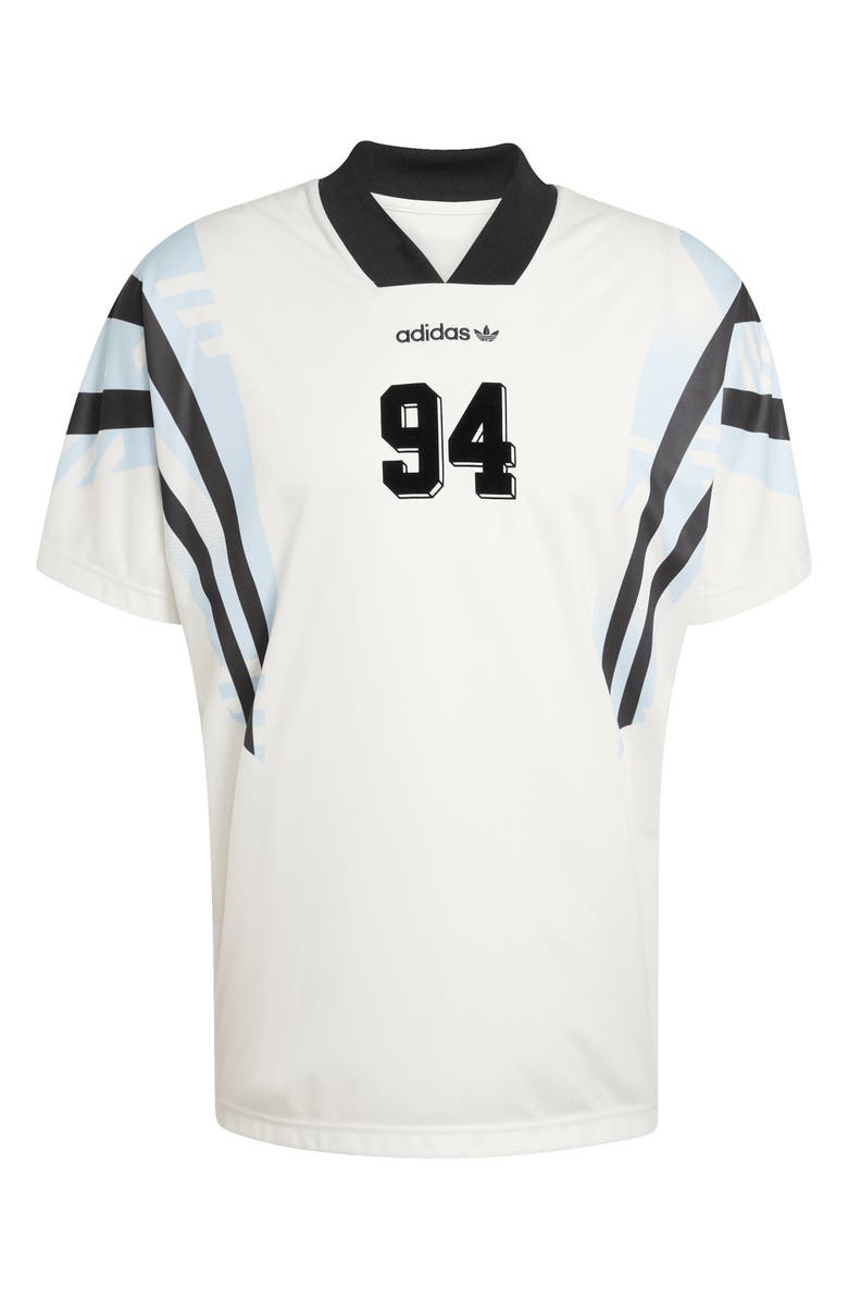 adidas Santiago AOP Infill Soccer Jersey, Alternate, color, Cloud White/ /