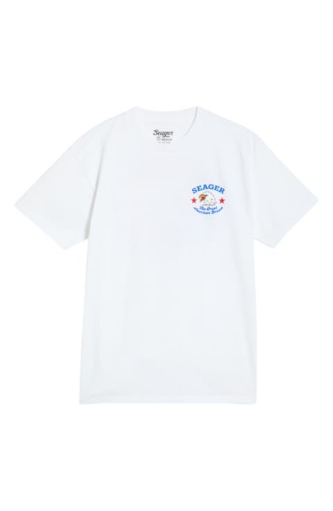 Great American Dream Cotton Graphic T-Shirt