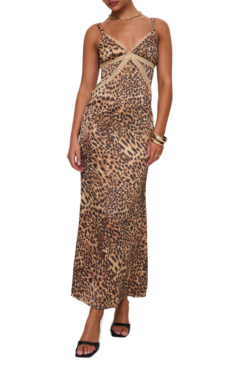 Sanctuary Leopard Print Maxi Dress