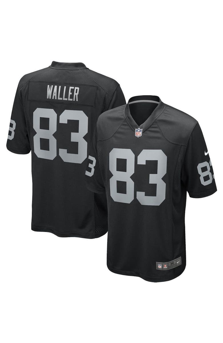 Nike Men's Nike Darren Waller Black Las Vegas Raiders Game Player Jersey, Main, color, 
