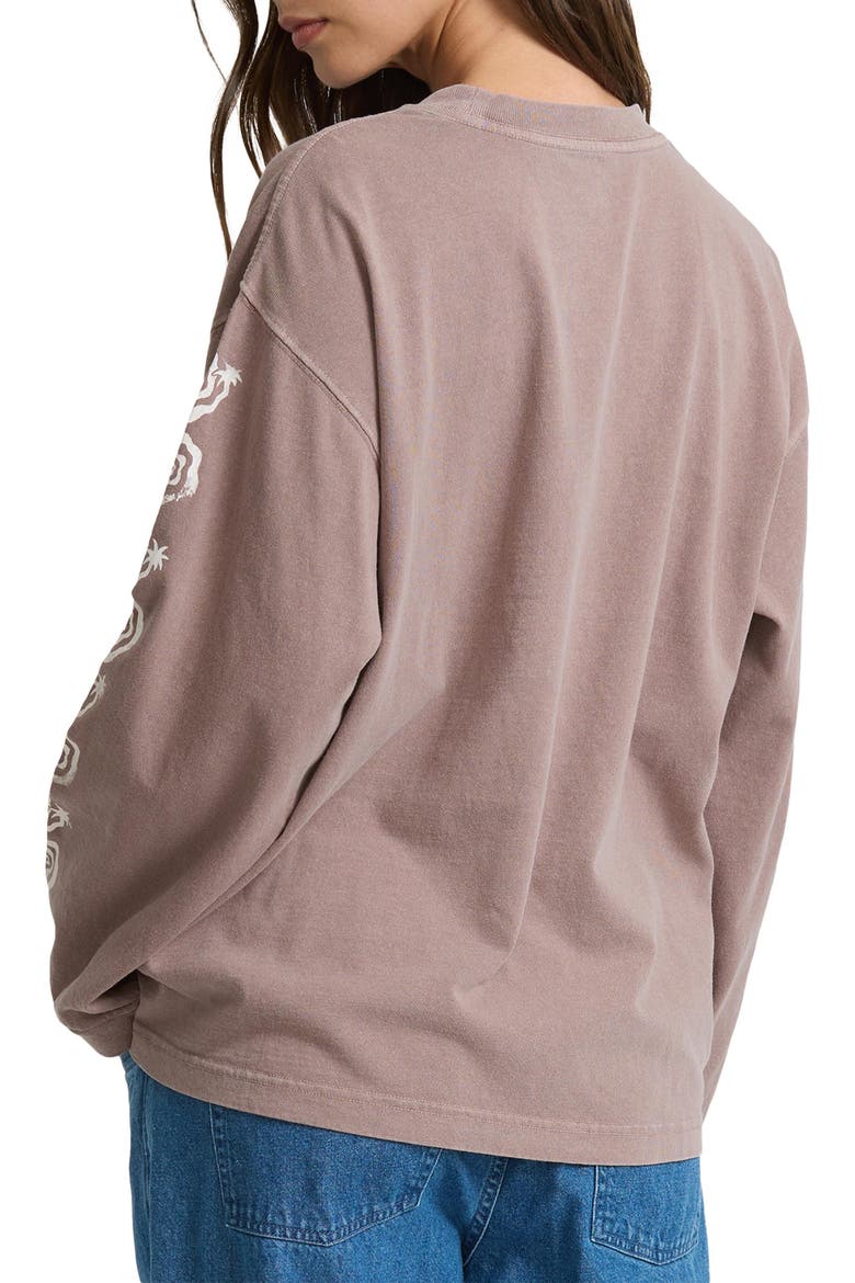 That's a Trip Long Sleeve Cotton Jersey Graphic T-Shirt, Alternate, color, ACORN