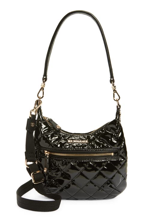 Mini Crosby Sienna Quilted Nylon Shoulder Bag