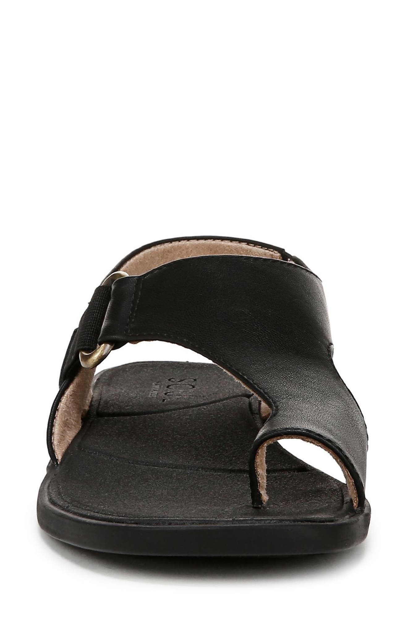SOUL NATURALIZER Freya Sandal, Alternate, color, Black Faux Leather