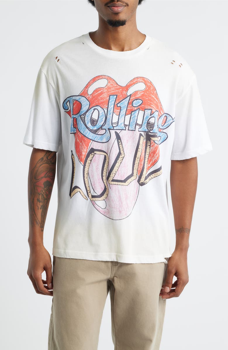 Rolling Loud Loud Band Graphic T-Shirt, Main, color, Bone