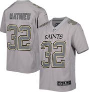 Nike Youth Nike Tyrann Mathieu Gray New Orleans Saints Atmosphere Game Jersey