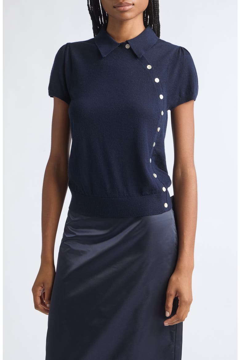 Birdie Merino Wool Sweater, Main, color, NAVY