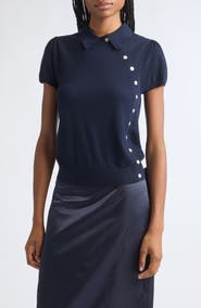 Sandy Liang Birdie Merino Wool Sweater